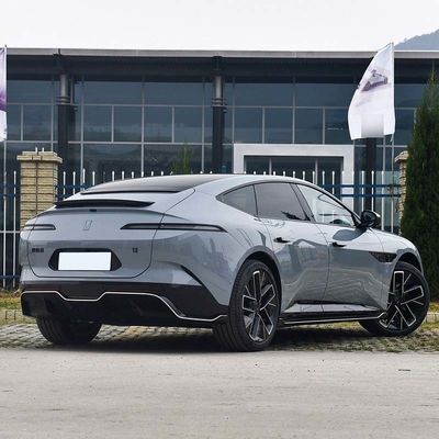 AVATR 12 Pure Electric Car 5 Seats Sport Car 4WD Yellow Energy Vehicles Sedan Car