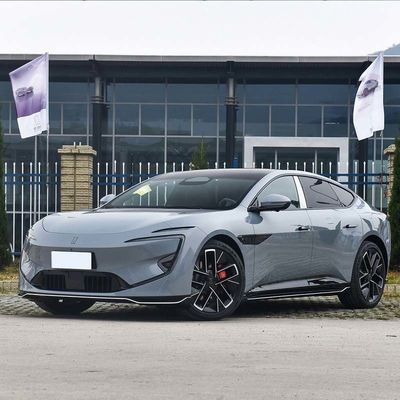 AVATR 12 Pure Electric Car 5 Seats Sport Car 4WD Yellow Energy Vehicles Sedan Car